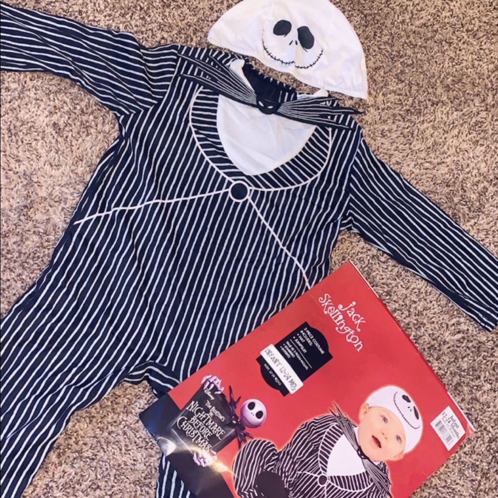 Baby Jack Skellington costume